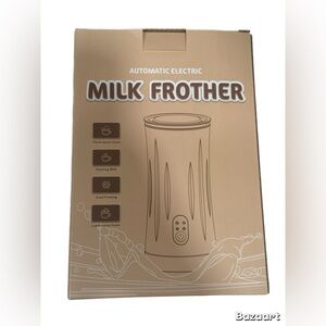 New in box automatic milk frother